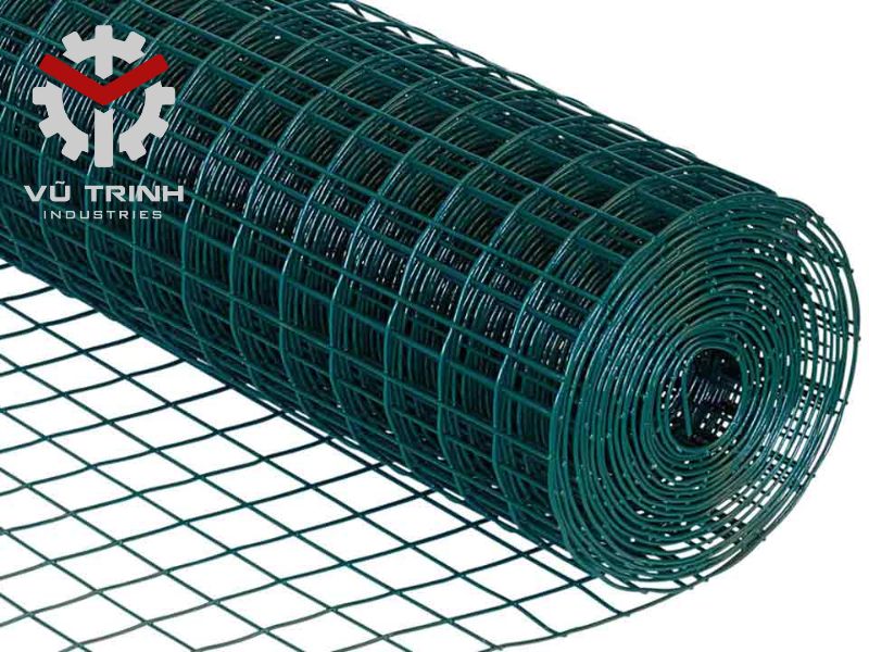 Lưới thép vuông là sản phẩm được sản xuất từ những sợi dây thép kéo nguội cường độ cao